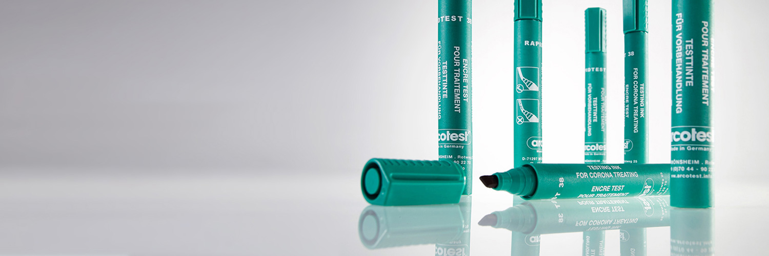 Encres Test et Feutres Test - pour tester la tension de surface